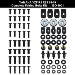YAMAHA YZF-R3 YZF-R25 Complete Fairing Bolts Kit 2015-2019