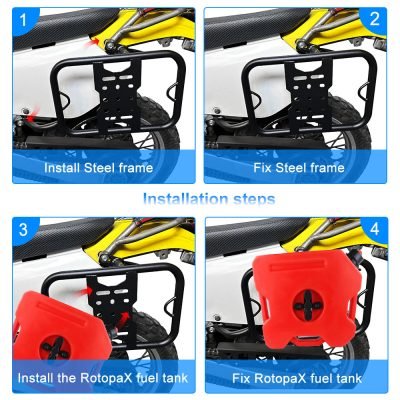 Suzuki DR650 Pannier Racks 1996-2024 - Image 3